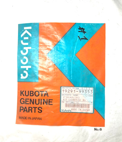 19291-99353 Kubota Gasket Kit