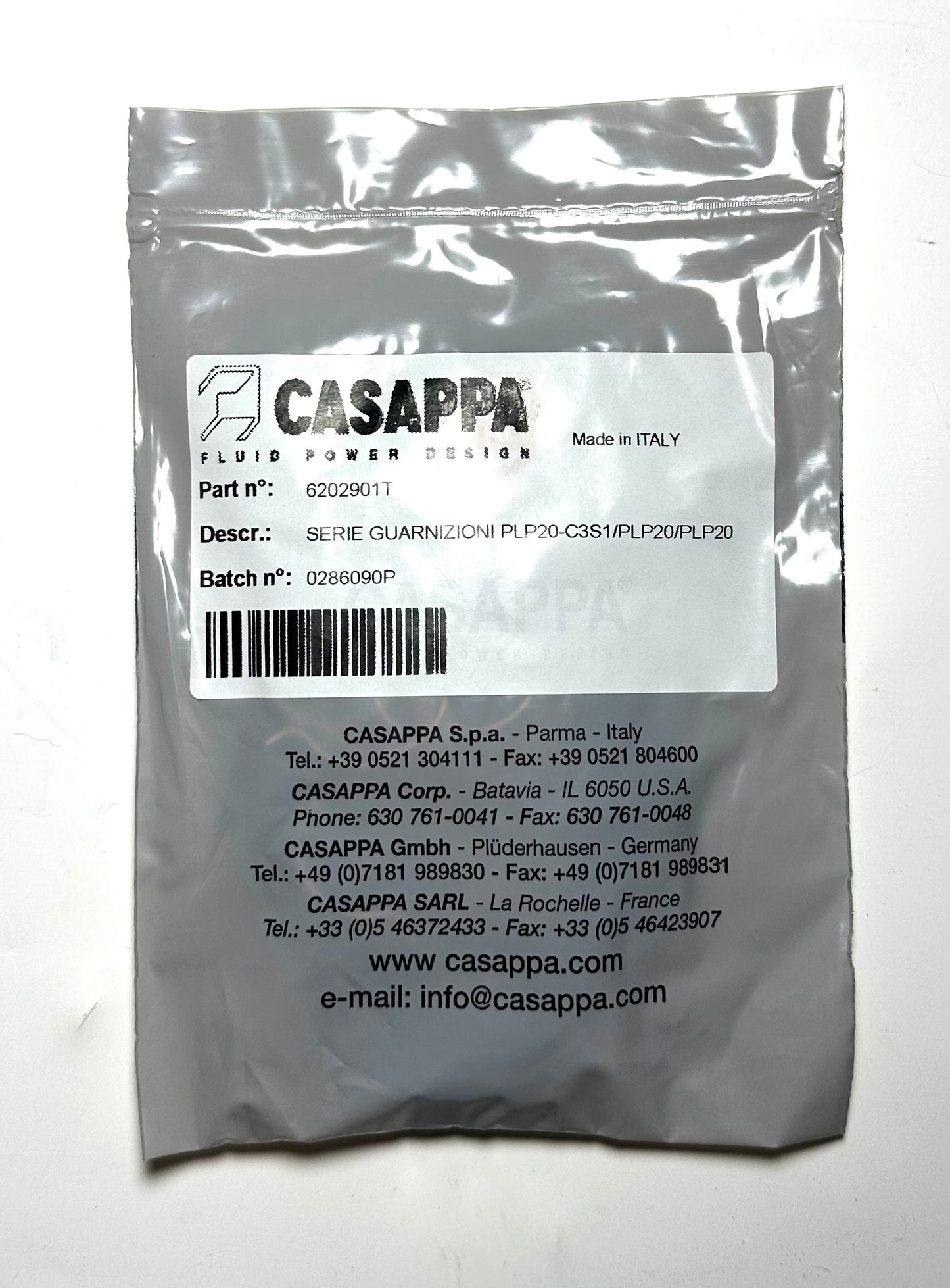 4186661 Jacobsen Seal Kit, Pump, GK IV 5-Section