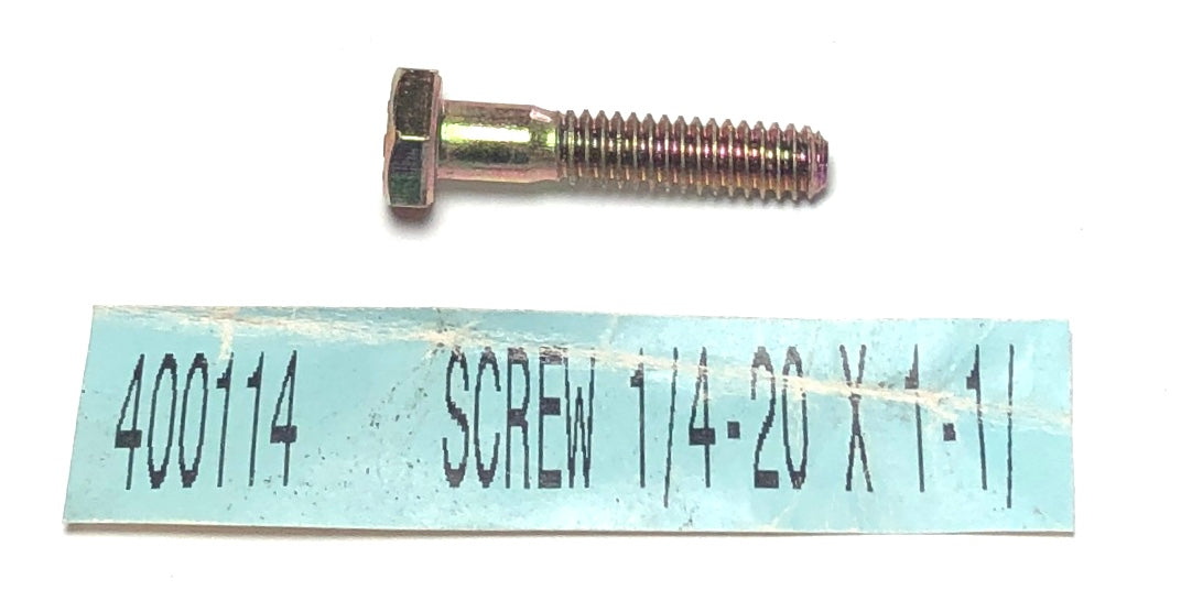 400114 Jacobsen Screw 1/4-20 X 1-1/4 Hex