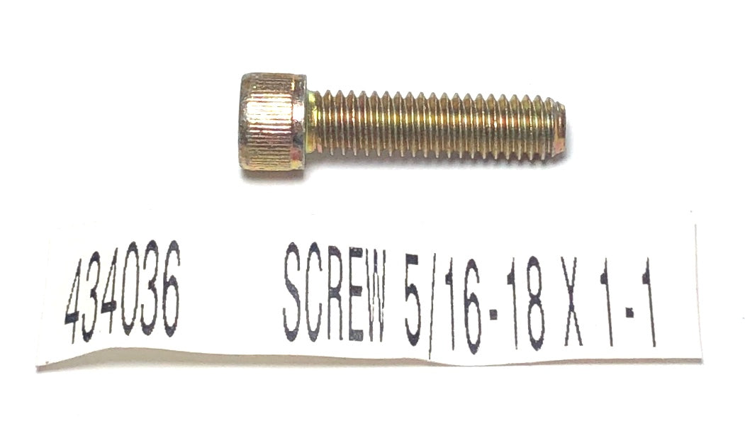 434036 Jacobsen Screw 5/16-18 x 1-1/4 Sock HD