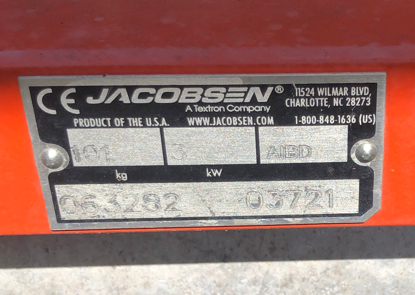 63282 Jacobsen Greens King 522A - 22" 11 blade reel mower