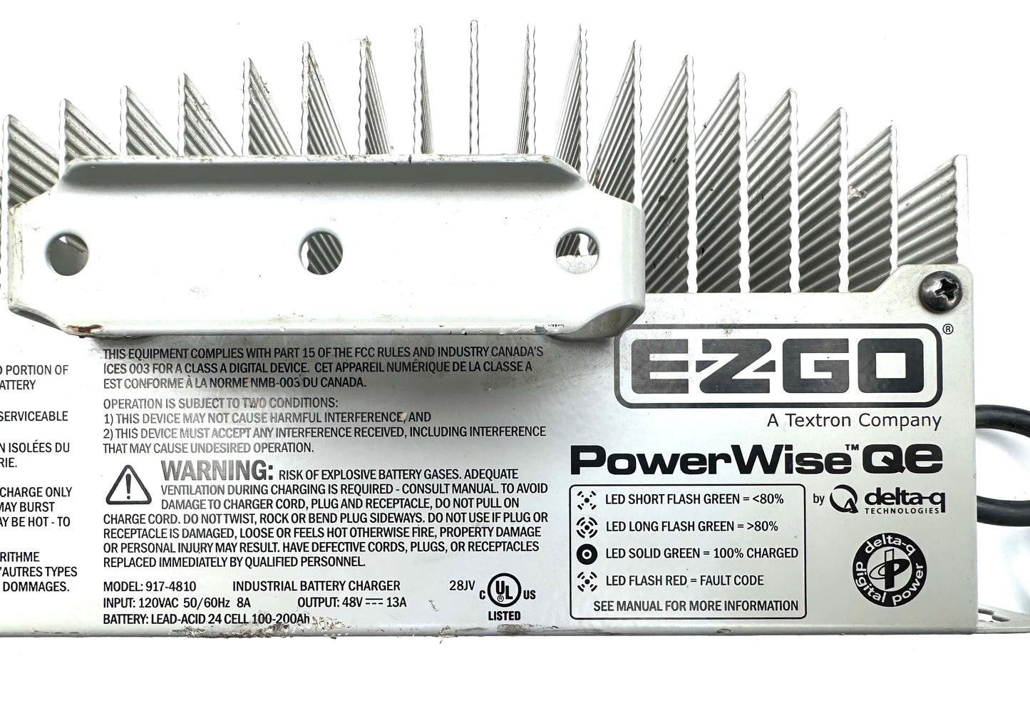 622416 E-Z-Go Powerwise QE 48V Charger