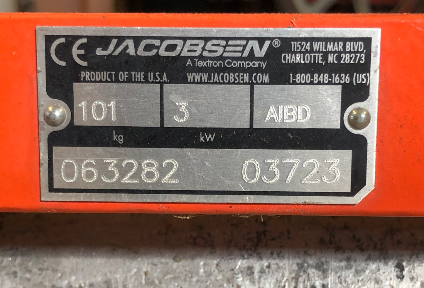 63282 Jacobsen Greens King 522A - 22" 11 blade reel mower