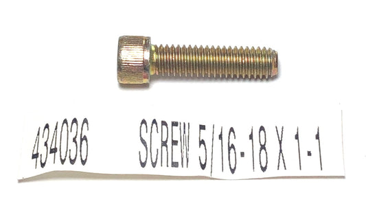 434036 Jacobsen Screw 5/16-18 x 1-1/4 Sock HD