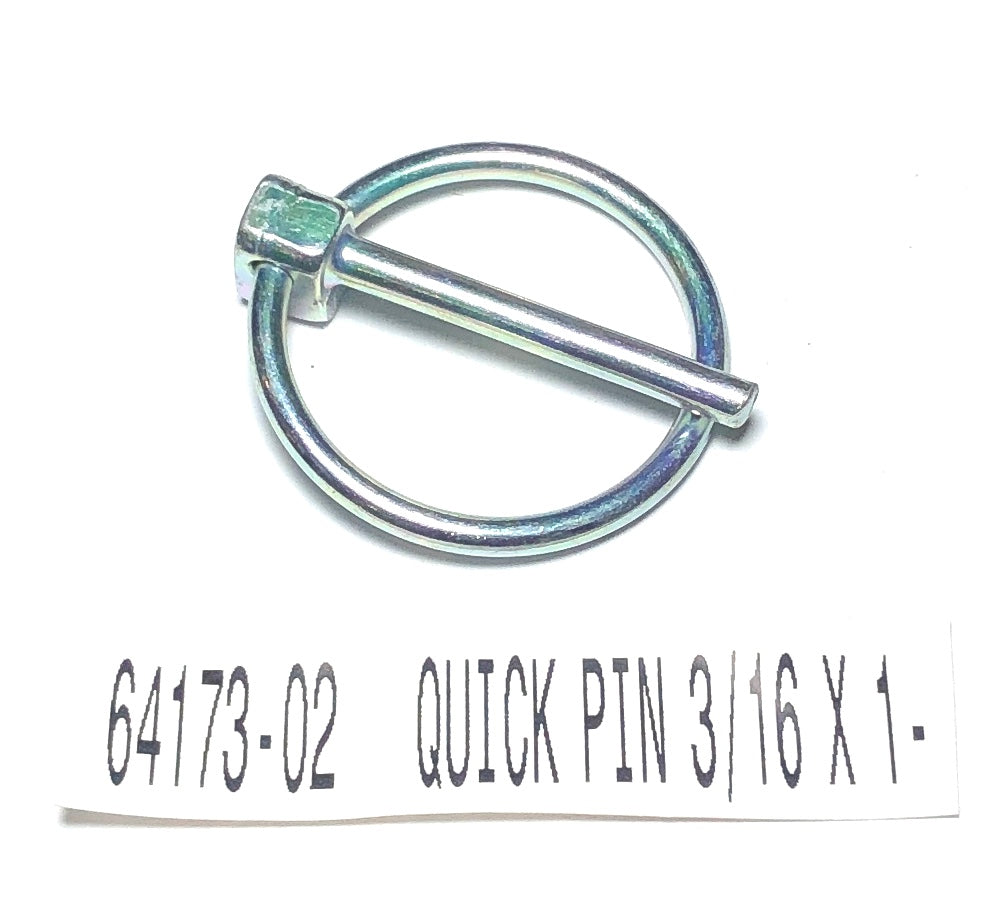 64173-02 Jacobsen Quick Pin 3/16 X 1-1/4