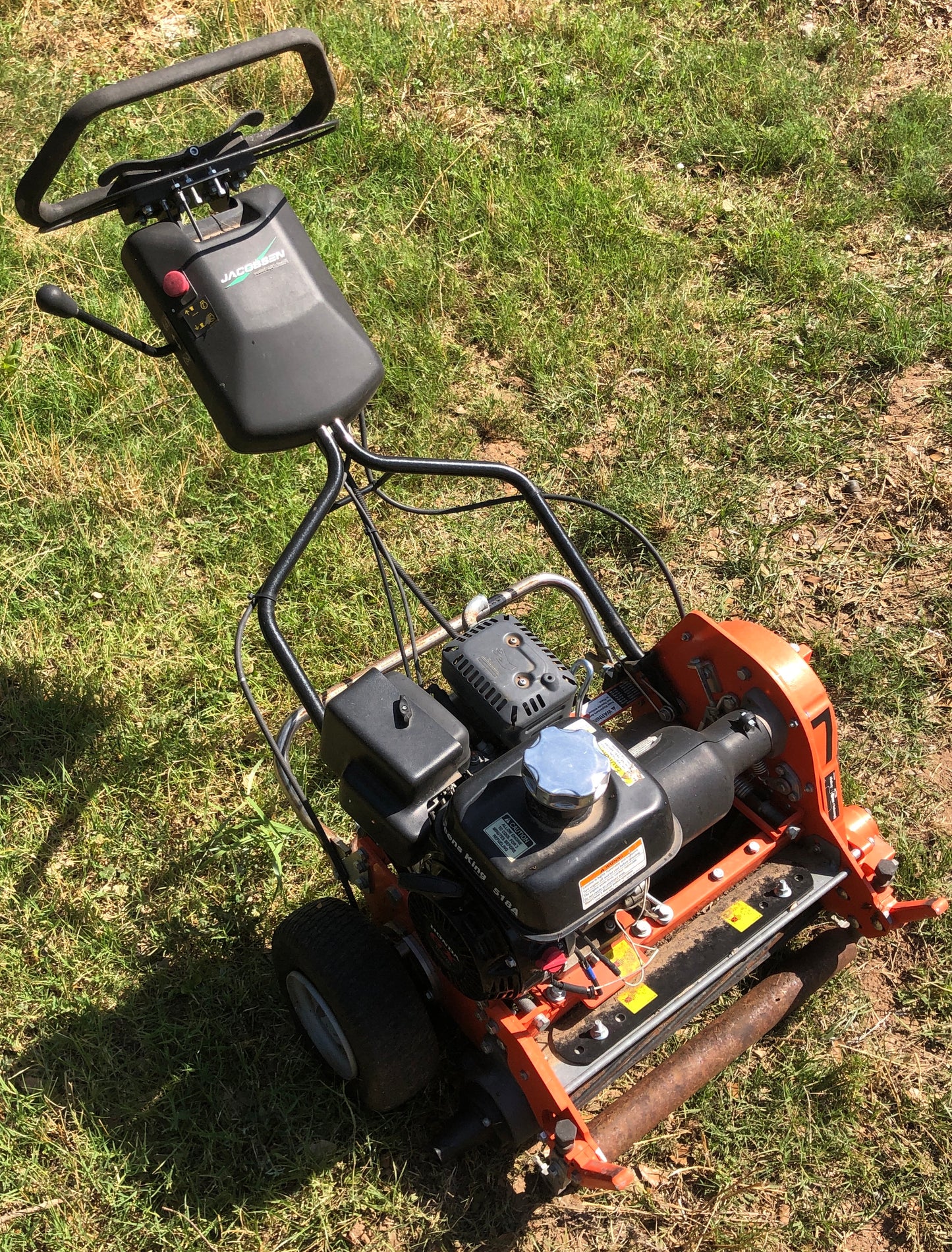 63287 Jacobsen Greens King 518 - 18" 15 blade reel mower