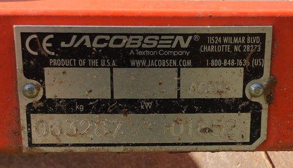 63287 Jacobsen Greens King 518A - 18" 15 blade reel mower